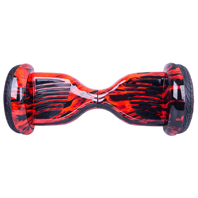 Elektroboard Windrunner EVO Art - 10" červený + sedátko Funcart zelené