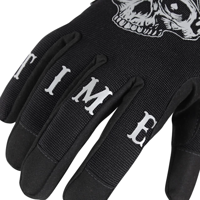 Motorcycle Gloves W-TEC Black Heart Garage Built - Black