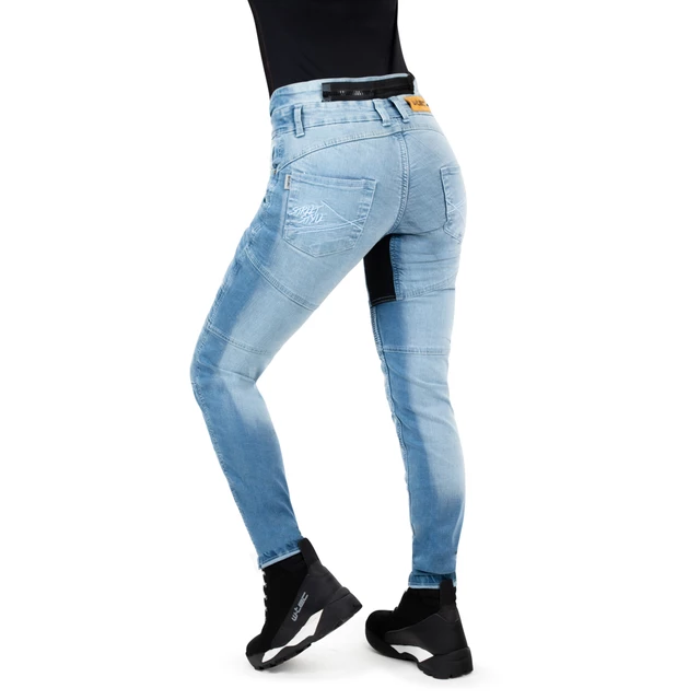 Damen Motorradjeans W-TEC Grandea EVO - blau