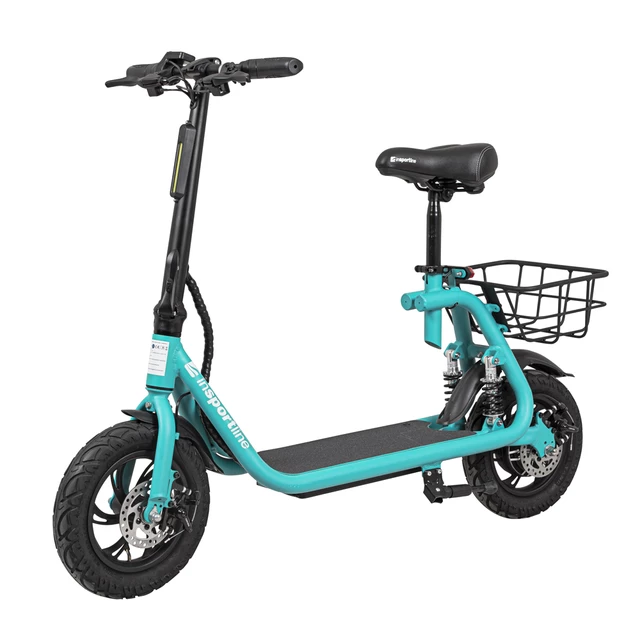 Elektrická kolobežka inSPORTline Billar 500W 12" - modrá