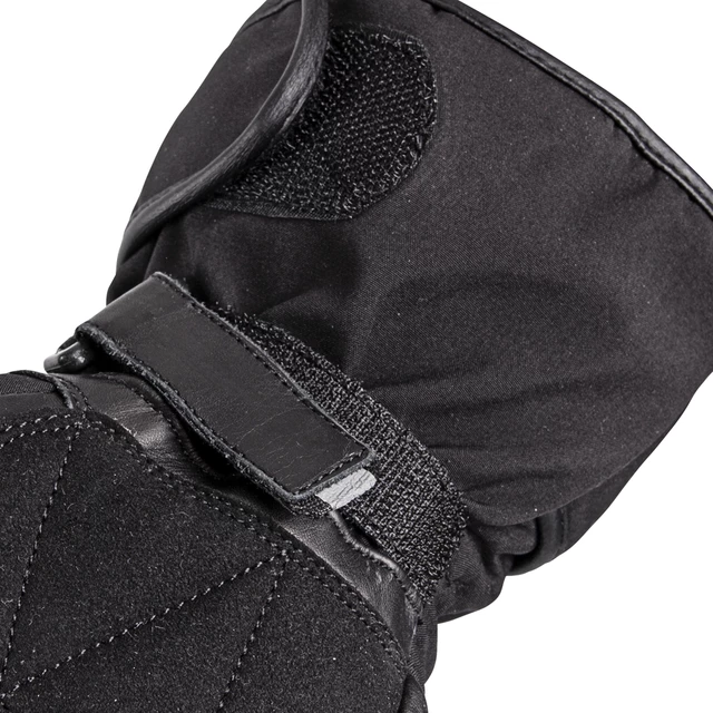 Ogrevane motoristične in smučarske rokavice W-TEC HEATston - črna-siva