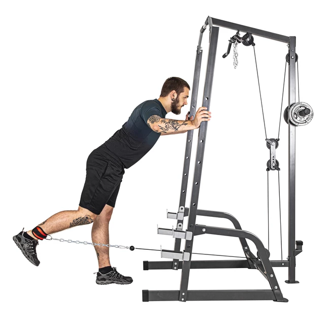 Posilovací stojan inSPORTline Power Rack PW60 - 2.jakost