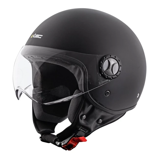 W-TEC FS-701MB Matt Black Rollerhelm - schwarz