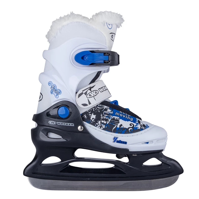 Children’s Ice Skates WORKER Izaky Pro – with Fur