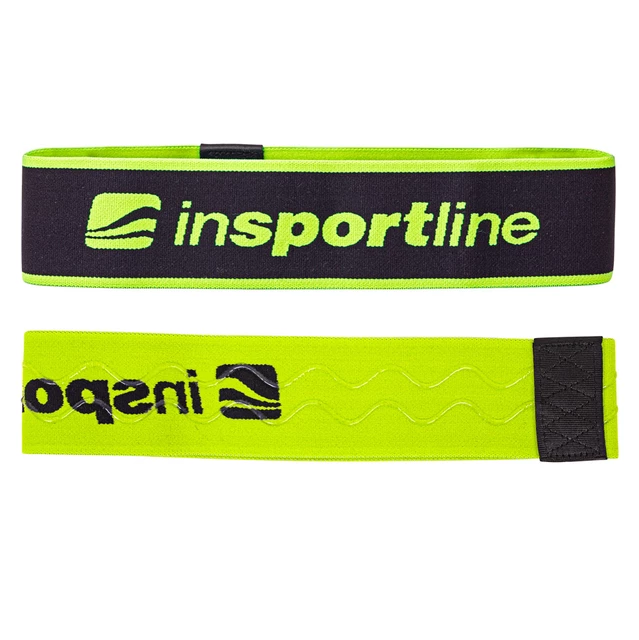 Resistance Band inSPORTline Hiplop S - Fluo Green