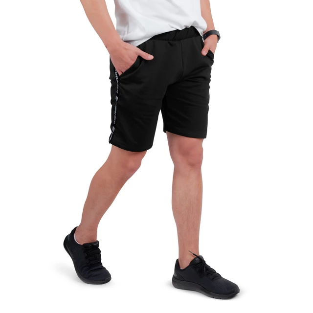 Men’s Sweatshorts inSPORTline Easystrap - Khaki - Black