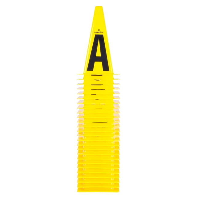 Plastic Cones inSPORTline Alphabet 23cm