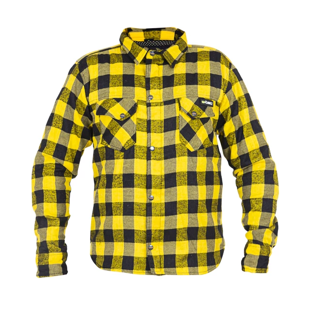 Motorcycle Shirt W-TEC Terchis - Yellow