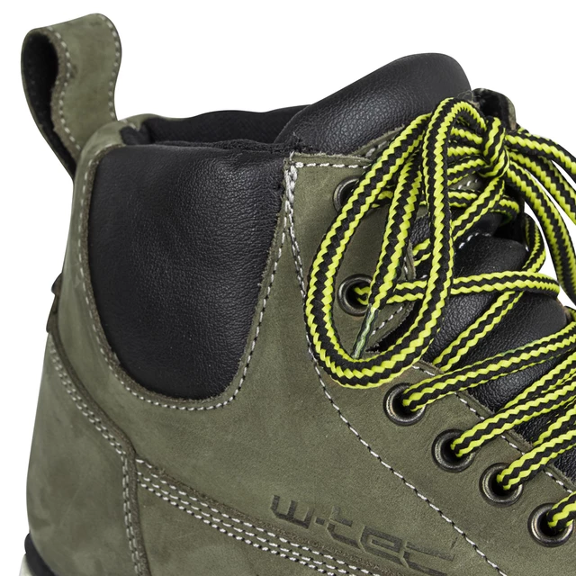 Motorcycle Shoes W-TEC Exetero Olive - Olive Green