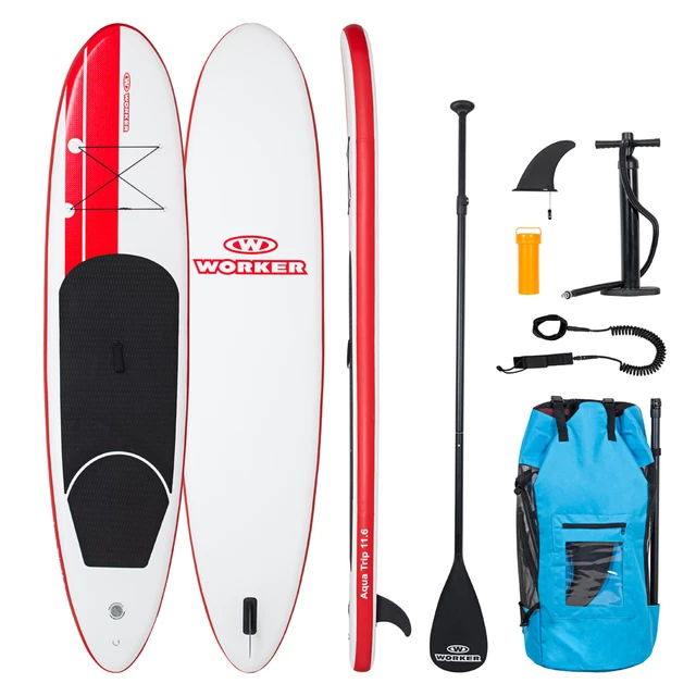 WORKER WaveTrip 11'6" Paddleboard mit Zubehör