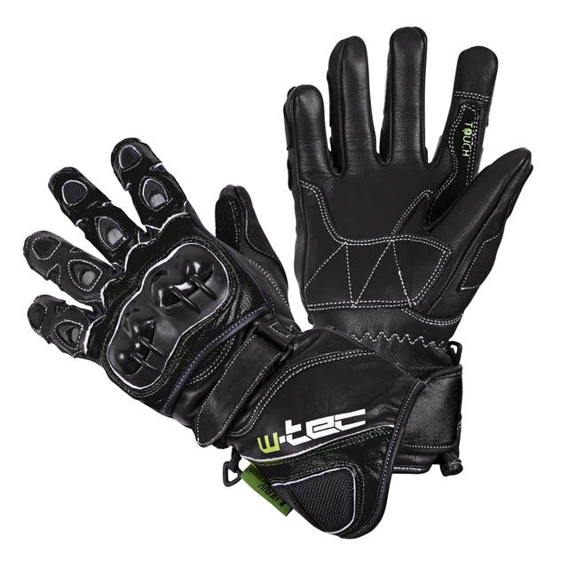 Motocyklové rukavice W-TEC Supreme EVO - černá