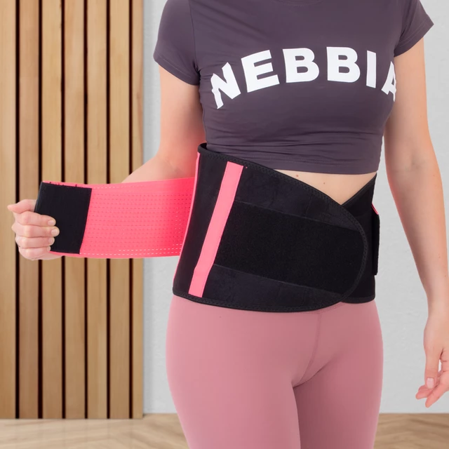 Neoprene Belt inSPORTline Waistrim - Pink