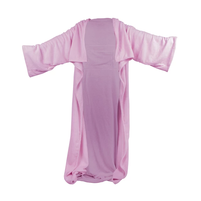 Heated Blanket with Sleeves inSPORTline Wearm - Black - Pink