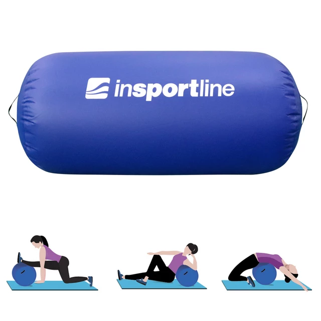 inSPORTline aufblasbarer Zylinder Airroll 120x60 cm