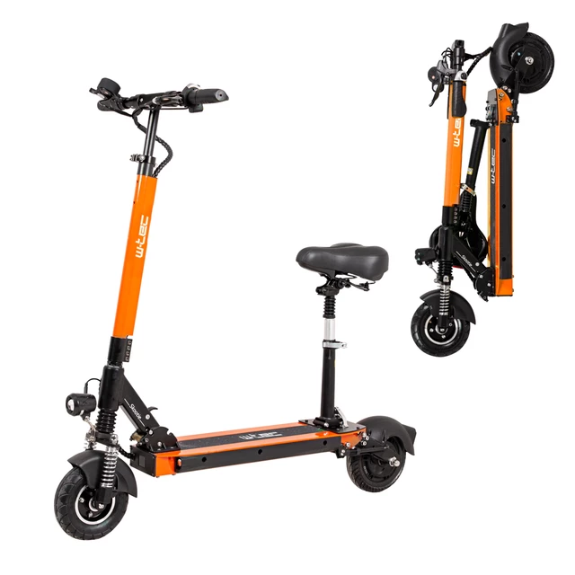 W-TEC Skootie Pro II 8 " Elektroroller mit Sattel - orange