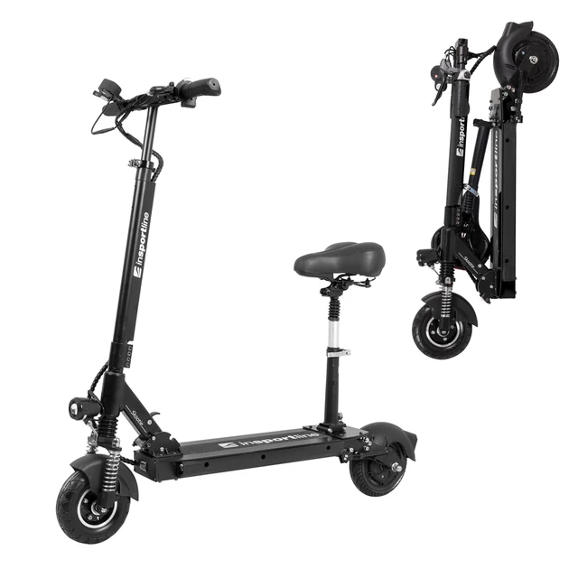 Elektromos roller üléssel inSPORTline Skootie Pro 8" - fekete