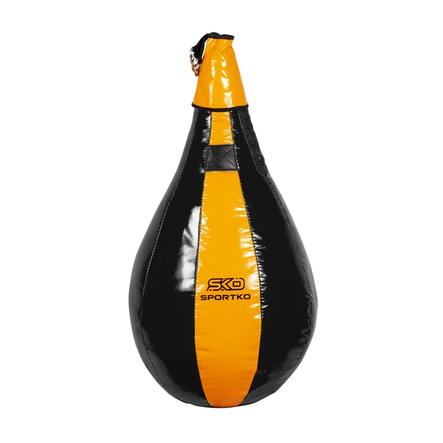 Boxovacie vrece SportKO GP4 52x70cm / cca 10kg - čierno-oranžová