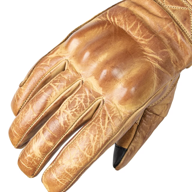 Кожени мото ръкавици B-STAR Chatanna - Ретро кафяво, XL