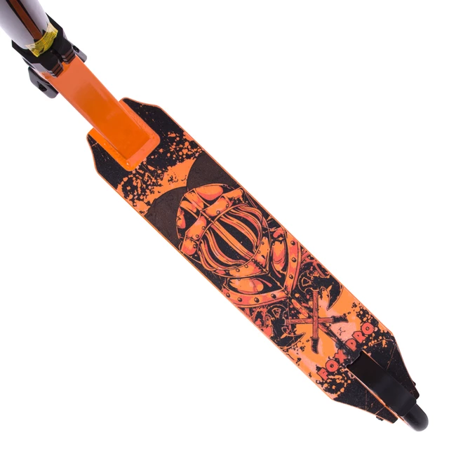 Der Tretroller Fox Raw-02 - orange