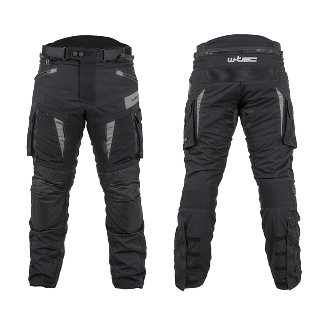 W-TEC Aircross Motorradhosen - schwarz-fluo gelb - schwarz-grau