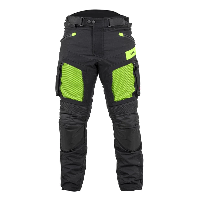 W-TEC Aircross Motorradhosen - schwarz-fluo gelb