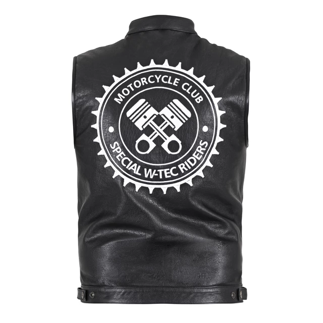 Men’s Motorcycle Vest W-TEC Midvora - Black