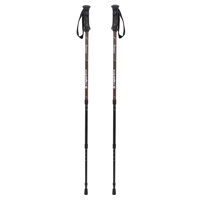 Trekking Poles inSPORTline Treking - Pink - Dark Brown