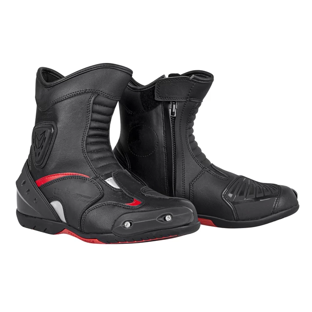 Motorcycle Boots W-TEC Bosta - Black - Black