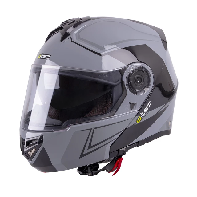 Motorcycle Helmet W-TEC Vexamo - Grey-Tricolour