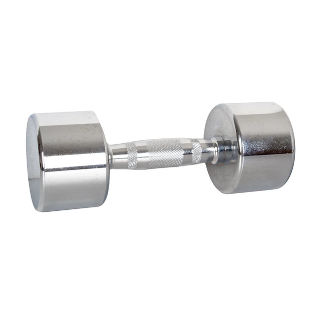 Chrome Dumbbell inSPORTline Crossteel 5 kg