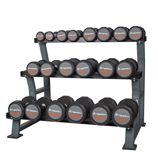 Einhandhantelset inSPORTline Profi CPU 2x 2,5-25 kg