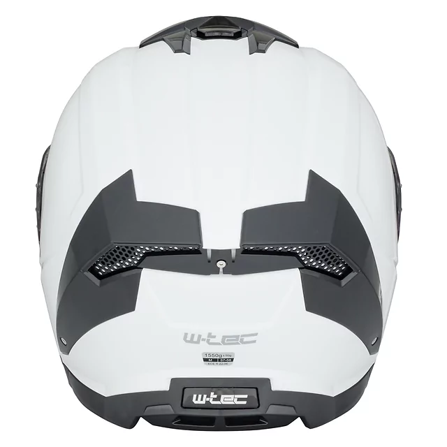 Moto přilba W-TEC Nexwor - lesklá bílá