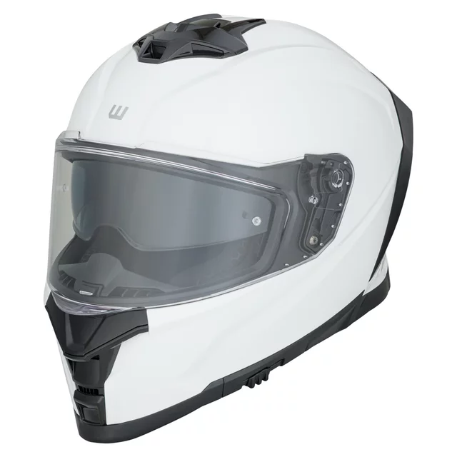 Moto přilba W-TEC Nexwor - lesklá bílá - lesklá bílá