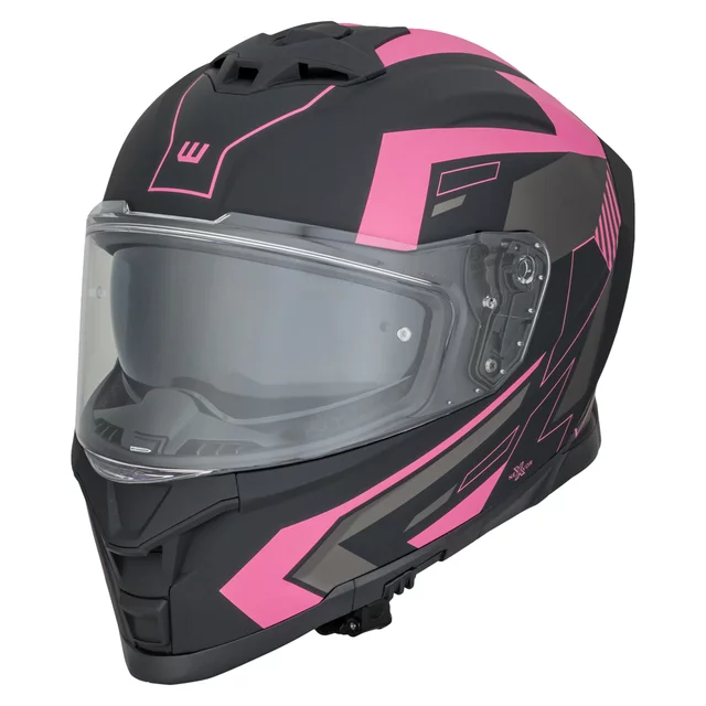 Moto přilba W-TEC Nexwor Futurose - růžová - růžová