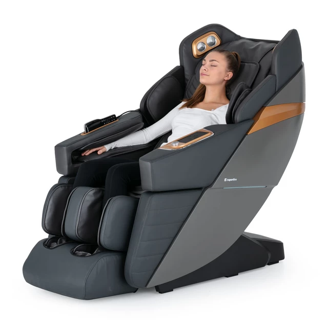 Massage chair inSPORTline Lorreto - Bronze-Grey - Black