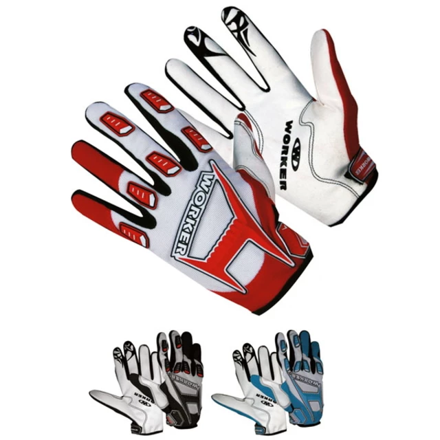 Motocross-Handschuhe WORKER MT 787 - blau