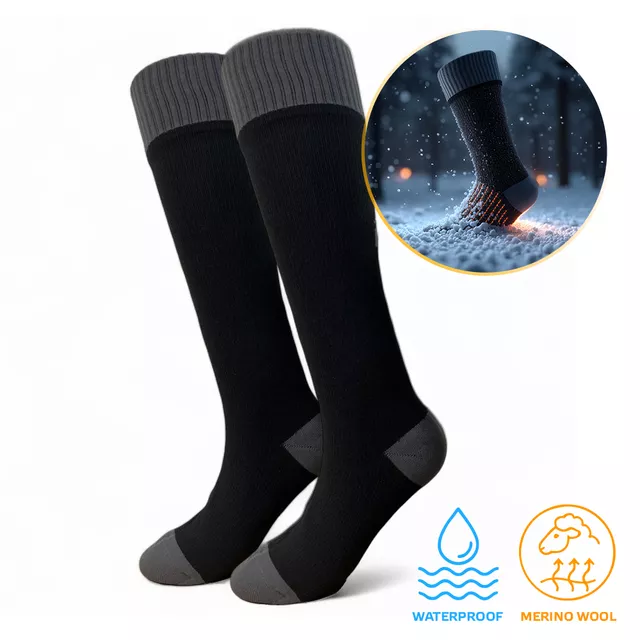 Merino nepromokavé ponožky inSPORTline Pantesa AG+ antibakteriální