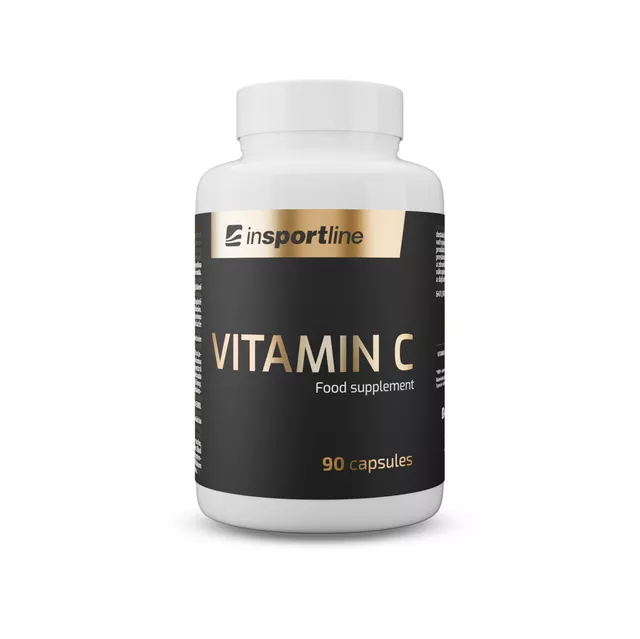WITAMINA C inSPORTline PREMIUM 1000mg ODPORNOŚĆ ANTYOKSYDANT 90 kapsułek