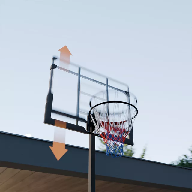 Skládací basketbalový koš inSPORTline Tifton