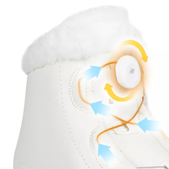 Lední brusle s utahovacím kolečkem inSPORTline Glis