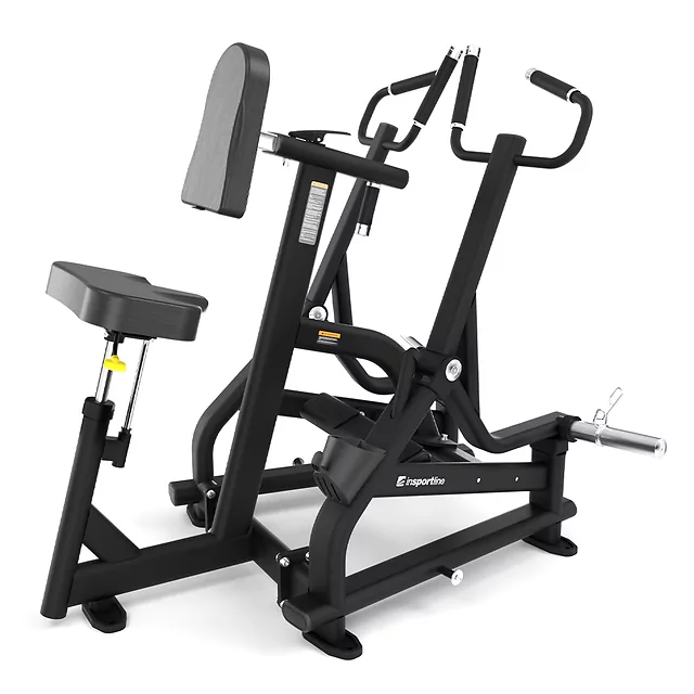 Veslovací stroj inSPORTline Velocer plate loaded