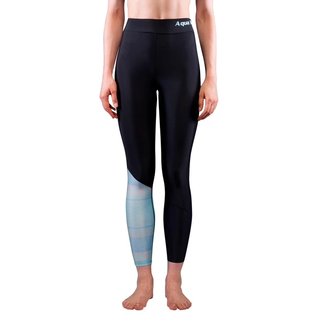 Women’s Board Pants Aqua Marina Illusion - Black - Blue