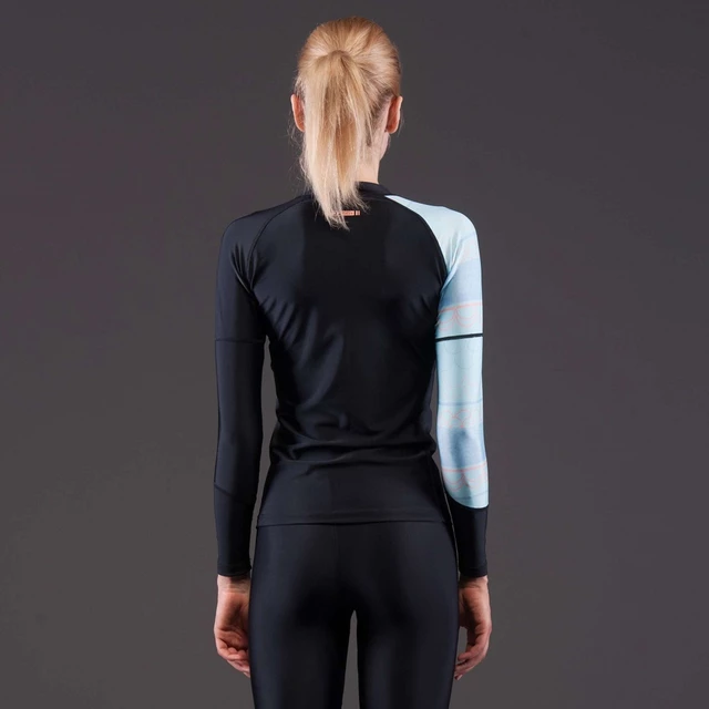 Dámske tričko pre vodné športy Aqua Marina Illusion - modrá