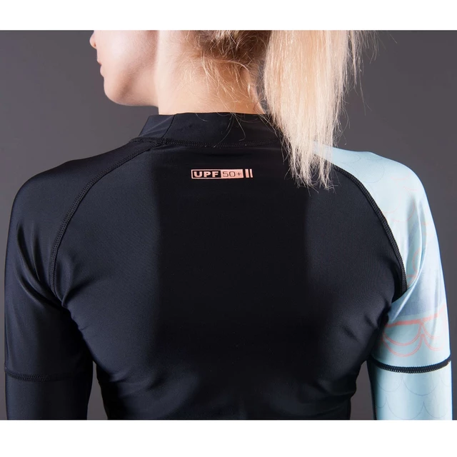 Dámske tričko pre vodné športy Aqua Marina Illusion - modrá