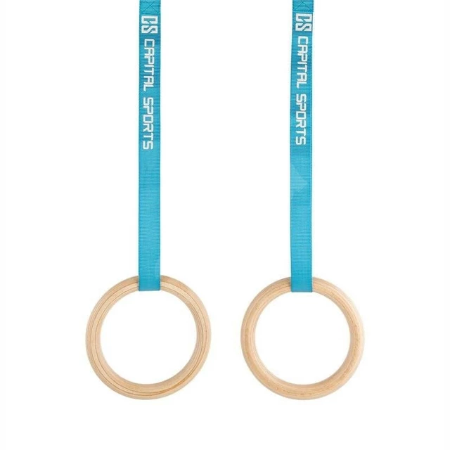 Wooden Gymnastic Rings Capital Sports Comp Rings