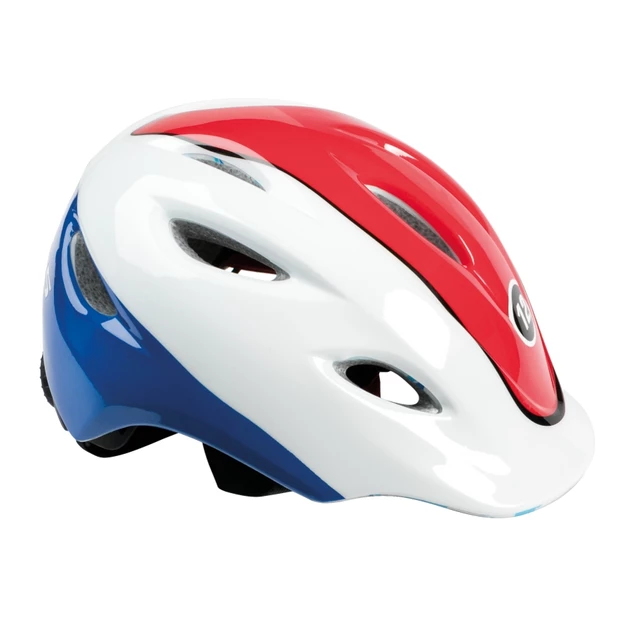 Cycling Helmet Kross Infano - Yellow/Orange - Red-White-Blue