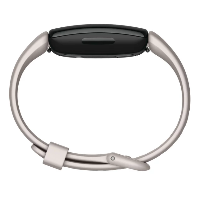 Fittnesz karkötő Fitbit Inspire 2 Lunar White/Black