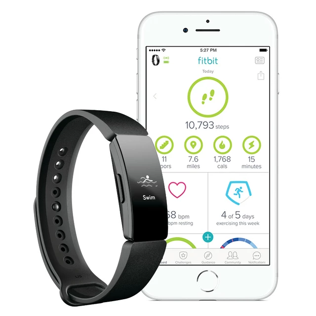 Fitness náramok Fitbit Inspire Black