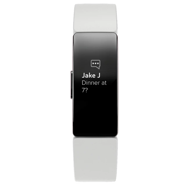 Fitness náramok Fitbit Inspire HR White/Black