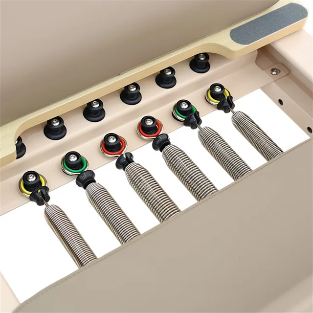 Pilates reformer inSPORTline Comfolder EVO - béžová